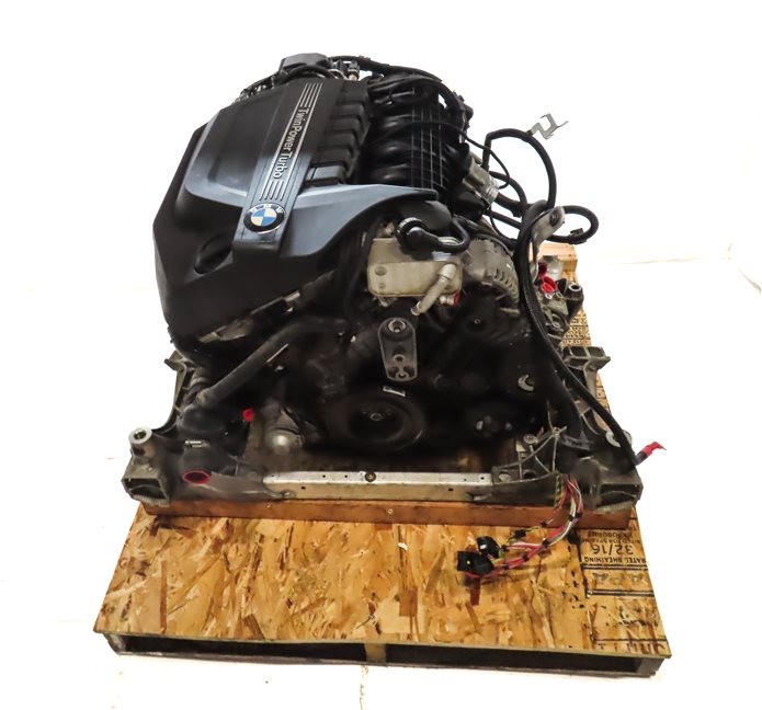Thumbnail 3: 14-17 BMW 535Xi 19 640i F10 F06 3.0L TURBO (N55) AWD AUTO ENGINE ASSEMBLY (93k)