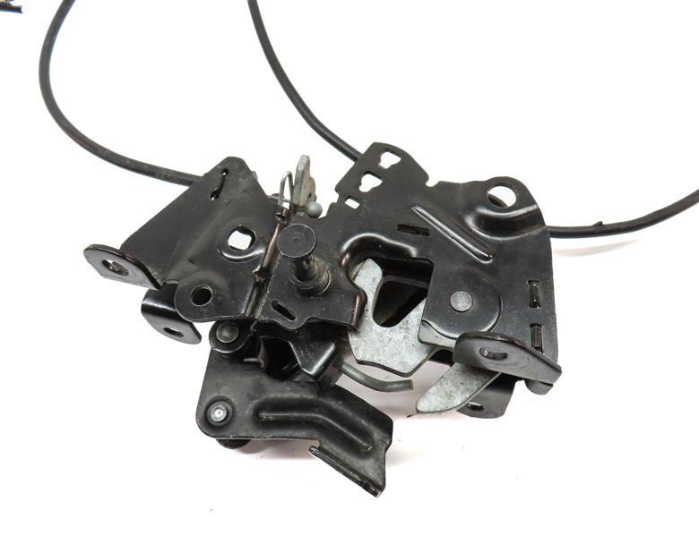 Thumbnail 4: 2014 BMW 535Xi (F10) FRONT LEFT & RIGHT LOWER HOOD LID LOCK LATCH CABLE SET/2