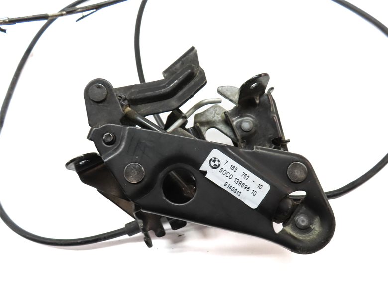 Thumbnail 5: 2014 BMW 535Xi (F10) FRONT LEFT & RIGHT LOWER HOOD LID LOCK LATCH CABLE SET/2