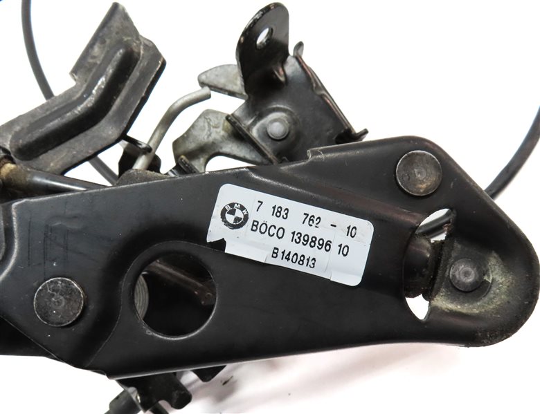 Thumbnail 6: 2014 BMW 535Xi (F10) FRONT LEFT & RIGHT LOWER HOOD LID LOCK LATCH CABLE SET/2