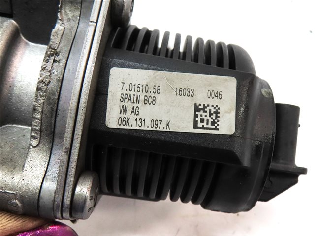 Thumbnail 6: 2016 AUDI A3 (8V) 2.0L TURBO (CNTC) ENGINE EGR COMBINATION VALVE SOLENOID