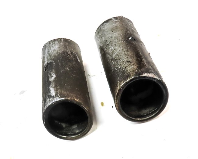 Thumbnail 3: 2015-2020 AUDI A3 (8V) REAR LEFT & RIGHT MUFFLER EXHAUST TIP SET-2 (CHROME)