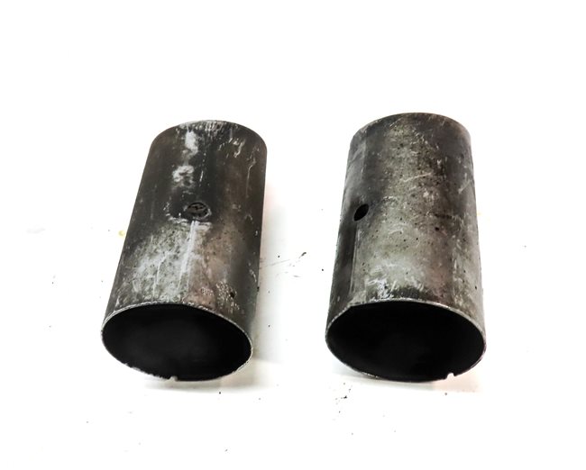 Thumbnail 4: 2015-2020 AUDI A3 (8V) REAR LEFT & RIGHT MUFFLER EXHAUST TIP SET-2 (CHROME)