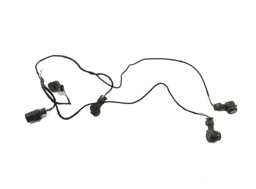 Thumbnail 2: 16 AUDI A3 8V REAR PARK ASSIST PDC DISTANCE CONTROL SENSOR HARNESS SET/4 (GRAY)