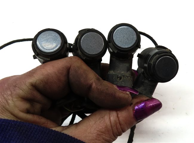 Thumbnail 4: 16 AUDI A3 8V REAR PARK ASSIST PDC DISTANCE CONTROL SENSOR HARNESS SET/4 (GRAY)