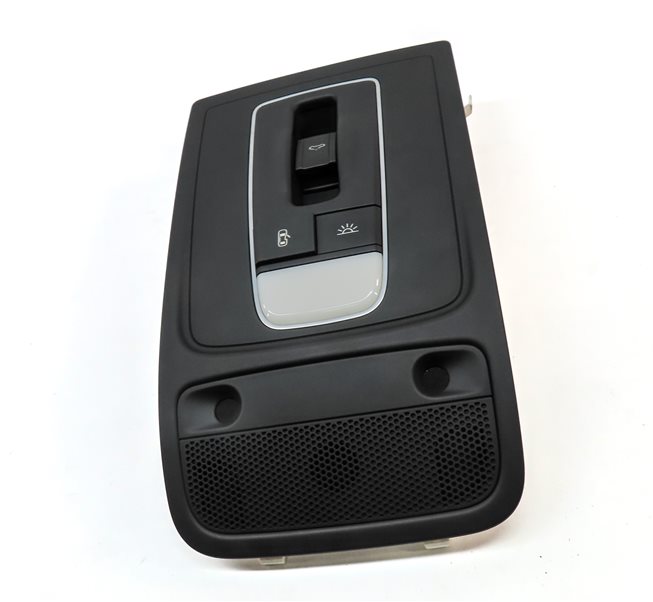 Thumbnail 3: 2016 AUDI A3 (8V) FRONT OVERHEAD DOME LIGHT LAMP w/ SWITCHES (BLACK)