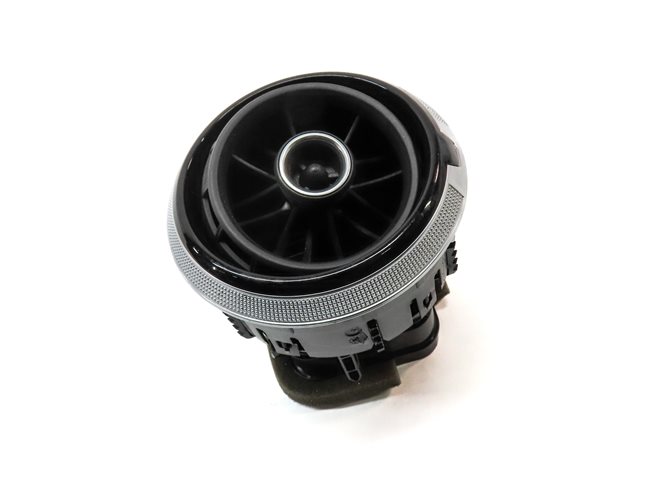 Thumbnail 3: 2016 AUDI A3 (8V) FRONT INTERIOR DASH HEAT AIR AC HVAC VENT (BLACK)