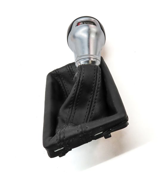 Thumbnail 3: 2016 AUDI A3 (8V) LEFT DRIVER AUTO TRANSMISSION GEAR SHIFT KNOB HANDLE w/ BOOT