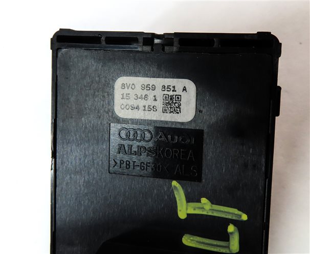 Thumbnail 6: 2015-2017 AUDI A3 S3 (8V) LEFT FRONT DRIVER DOOR MASTER POWER WINDOW SWITCH
