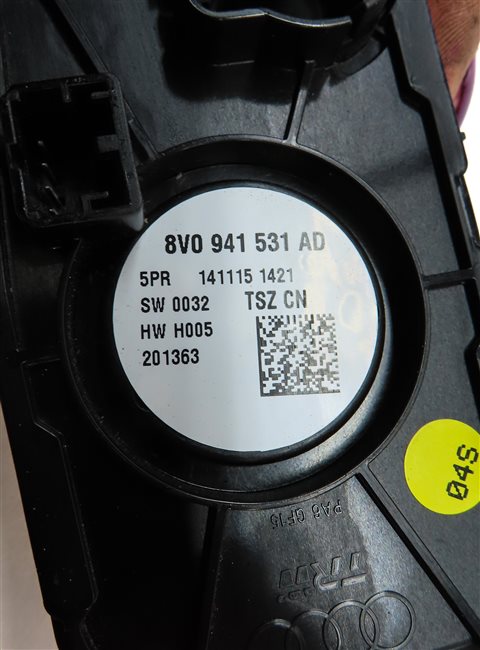 Thumbnail 6: 2015-2020 AUDI A3 (8V) FRONT LEFT DRIVER DASHBOARD HEADLIGHT HEAD LAMP SWITCH
