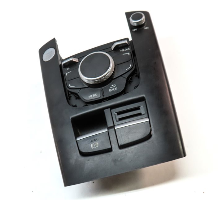 Thumbnail 3: 16-18 AUDI A3 E-TRON (8V 8VF) RADIO STEREO MMI CONTROL SWITCH KNOB BUTTON PANEL