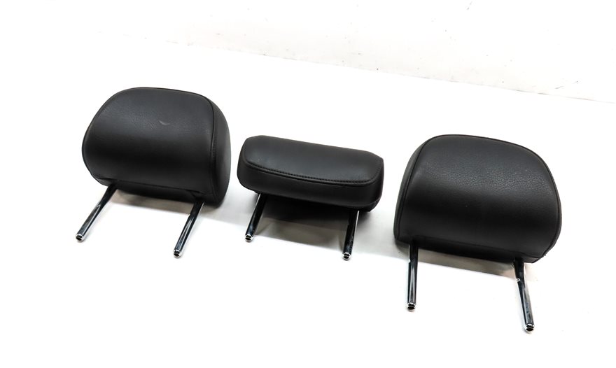2015-2020 AUDI A3 (8V) REAR SEAT LEFT CENTER & RIGHT HEADREST SET-3 (BLACK)