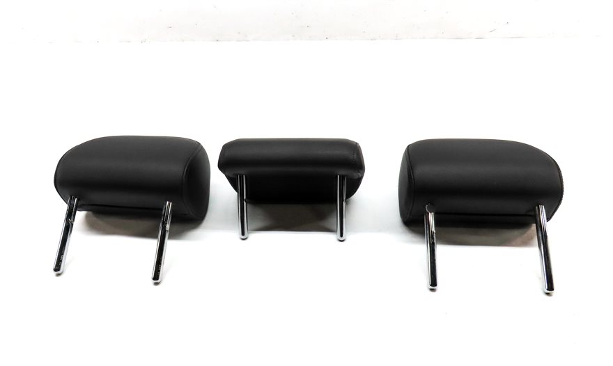 Thumbnail 6: 2015-2020 AUDI A3 (8V) REAR SEAT LEFT CENTER & RIGHT HEADREST SET-3 (BLACK)