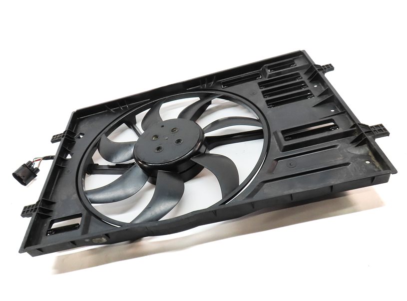 Thumbnail 3: 2015-2016 AUDI A3 (8V) 2.0L TURBO ENGINE - RADIATOR COOLING FAN ASSEMBLY