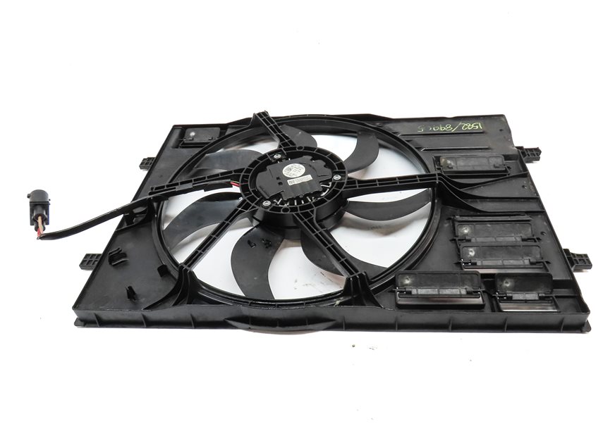 Thumbnail 6: 2015-2016 AUDI A3 (8V) 2.0L TURBO ENGINE - RADIATOR COOLING FAN ASSEMBLY