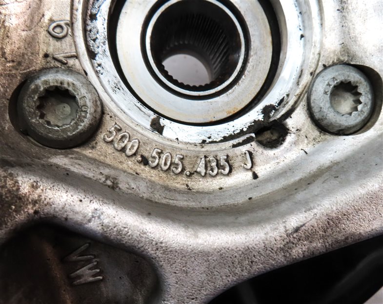 Thumbnail 6: 15-19 VW GOLF / AUDI A3 S3 RS3 (8V) AWD - LEFT REAR SPINDLE KNUCKLE WHEEL HUB