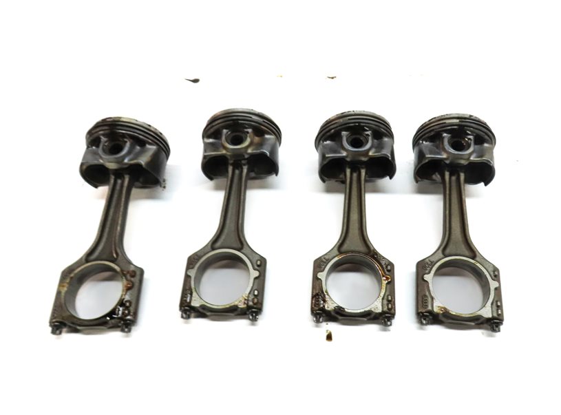 Thumbnail 2: 15-18 AUDI A3 A6 TT (8V C7 4G 8S) 2.0L TURBO ENGINE PISTON & CONNECTING ROD SET4