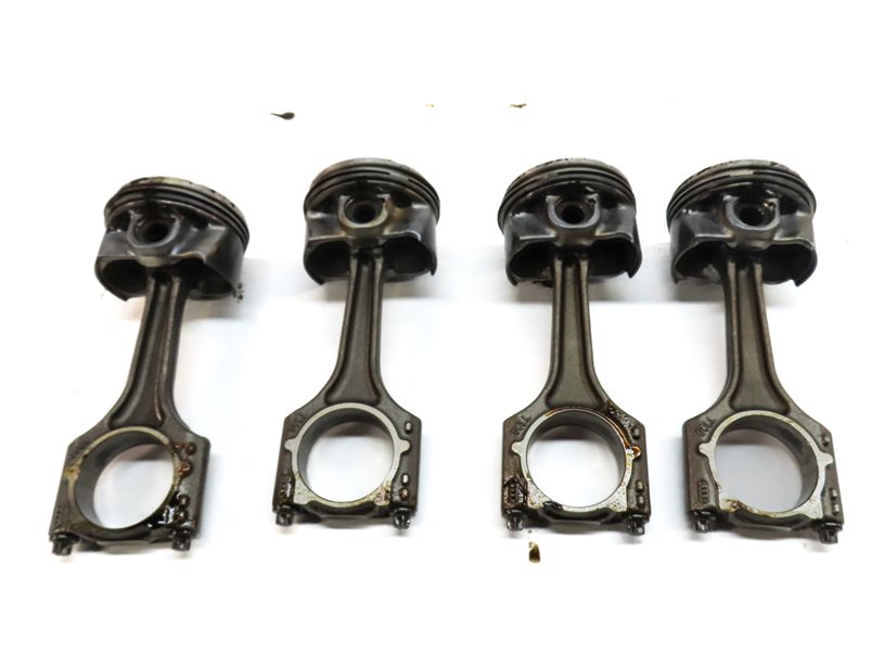 Thumbnail 4: 15-18 AUDI A3 A6 TT (8V C7 4G 8S) 2.0L TURBO ENGINE PISTON & CONNECTING ROD SET4
