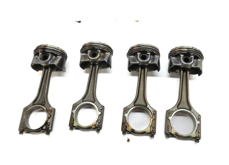 Thumbnail 5: 15-18 AUDI A3 A6 TT (8V C7 4G 8S) 2.0L TURBO ENGINE PISTON & CONNECTING ROD SET4