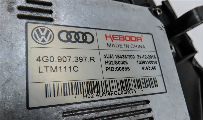 Thumbnail 7: 15-16 AUDI A3 (8V) RIGHT PASSENGER XENON HID HEADLIGHT LIGHT LAMP (8Q3 NON AFS)