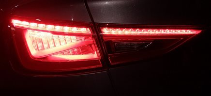 Thumbnail 2: 2015-2016 AUDI A3 S3 (8V) SEDAN CONVERTIBLE LEFT INNER LED TAILLIGHT LIGHT LAMP
