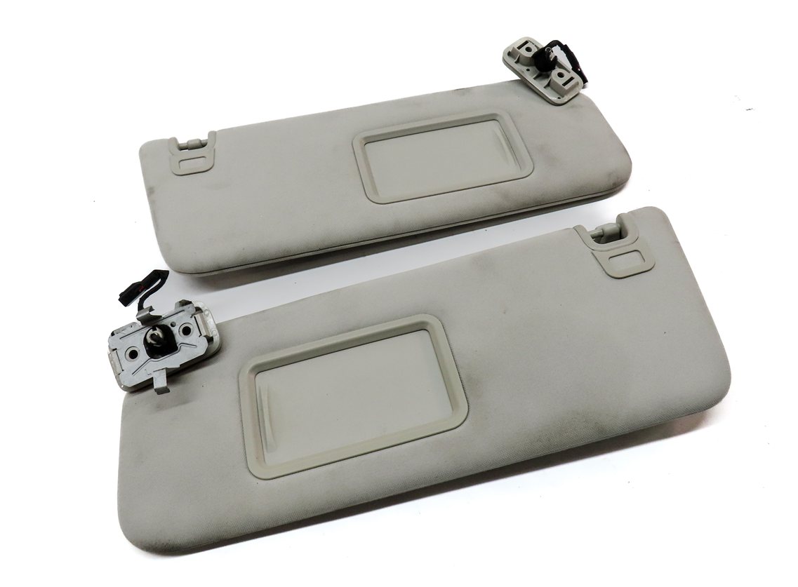 Thumbnail 3: 17-21 LAND ROVER DISCOVERY L462 FRONT LEFT & RIGHT SUNVISOR VISOR SET/2 (GRAY)