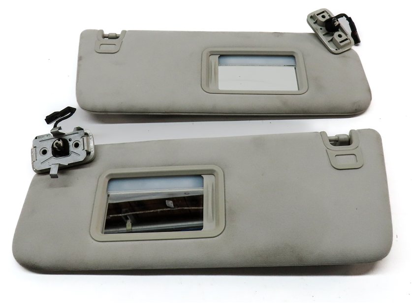 Thumbnail 4: 17-21 LAND ROVER DISCOVERY L462 FRONT LEFT & RIGHT SUNVISOR VISOR SET/2 (GRAY)