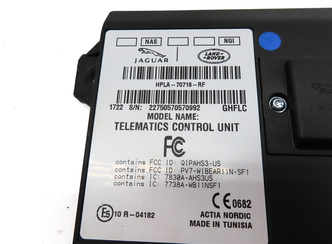 Thumbnail 4: 2017 LAND ROVER DISCOVERY (L462) TELEMATICS COMMUNICATION CONTROL UNIT MOUDLE