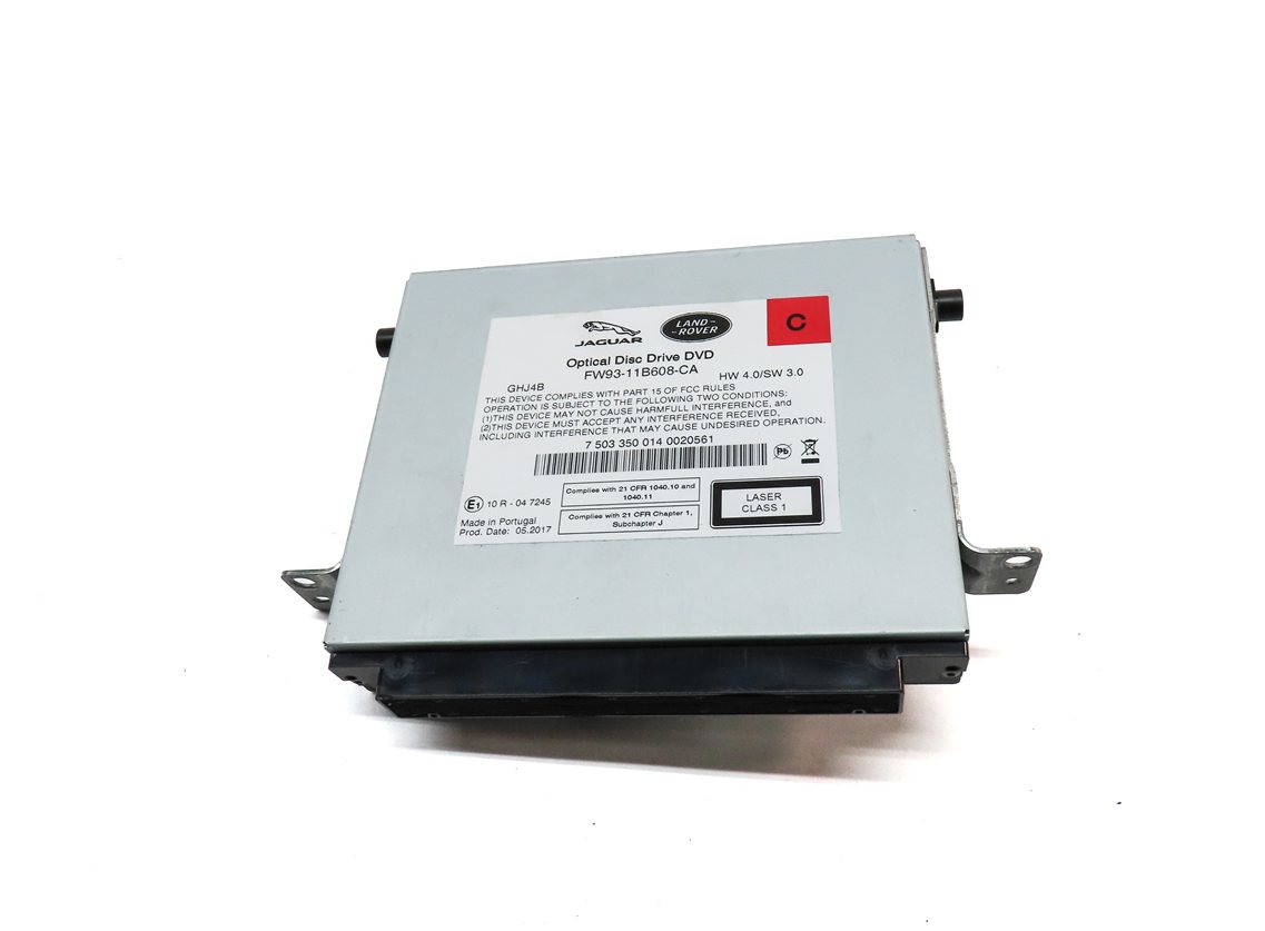 Thumbnail 2: 17-20 LAND ROVER DISCOVERY L462 AUDIO MEDIA CD DVD OPTICAL DISC DRIVE PLAYER