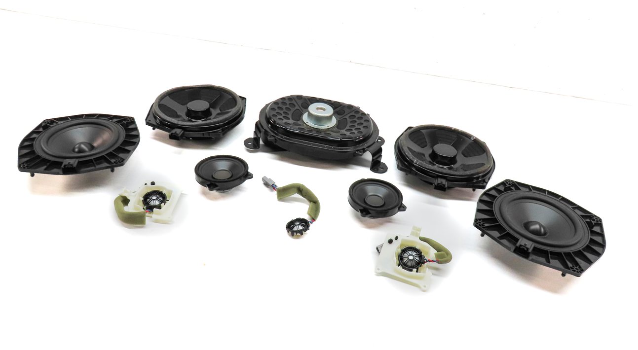 2017 LAND ROVER DISCOVERY L462 RADIO STEREO SUB SUBWOOFER TWEETER SPEAKER SET-10