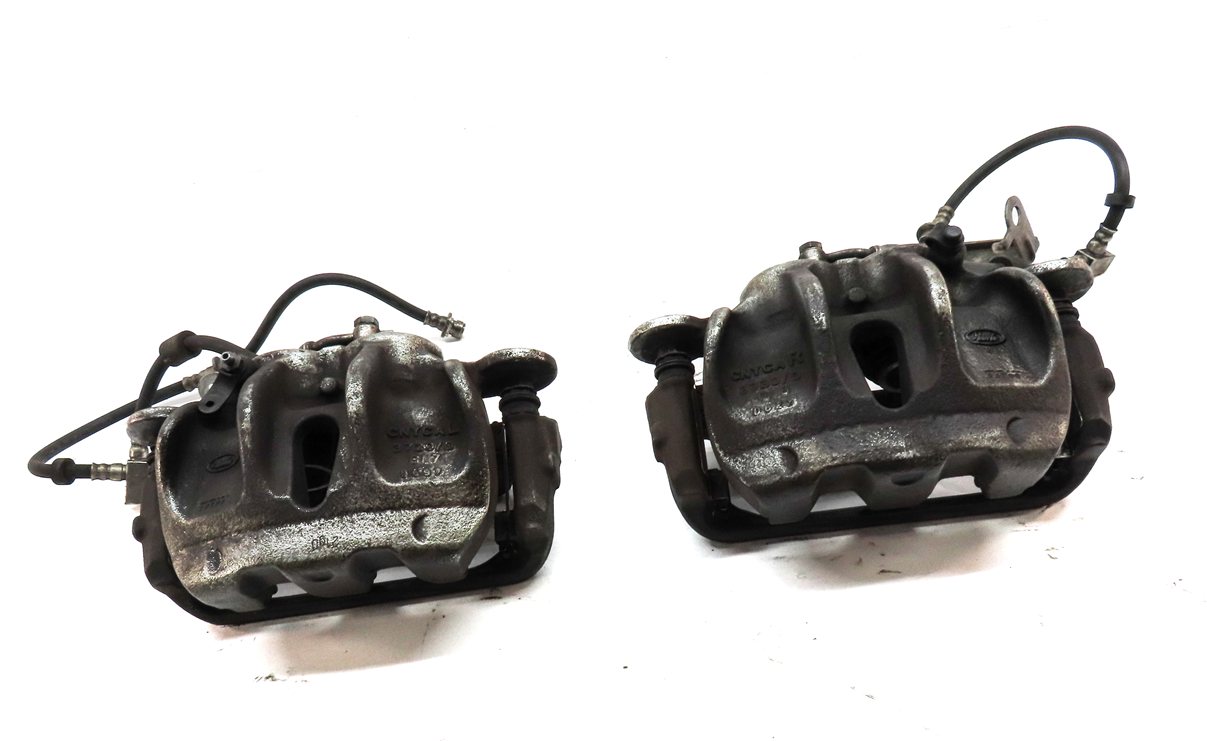 Thumbnail 4: 10-17 LR4 DISCOVERY RANGE ROVER SPORT L322 L320 FRONT BRAKE CALIPER SET (BREMBO)
