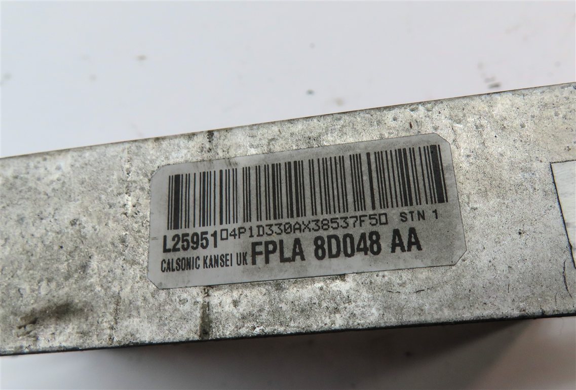 Thumbnail 8: 15 LAND RANGE ROVER SPORT L494 3.0L LEFT SECONDARY AUXILIARY RADIATOR COOLER