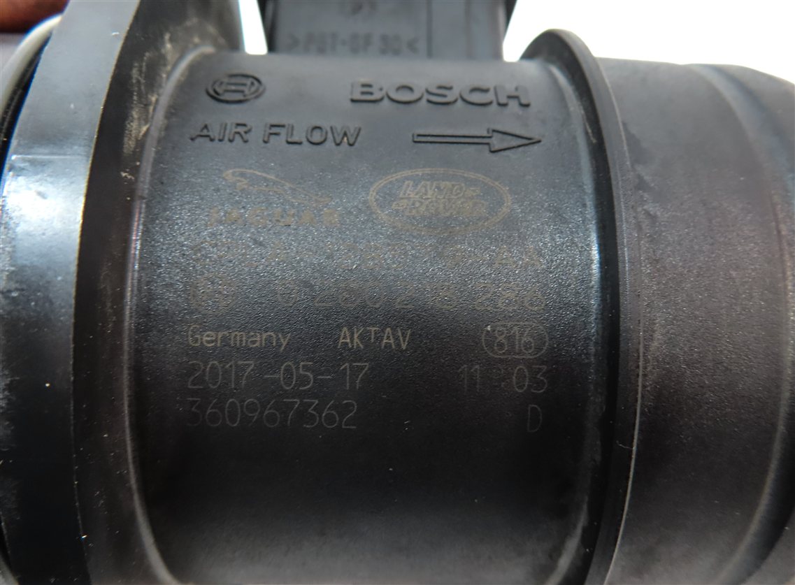 Thumbnail 6: 2013-2019 JAGUAR LAND ROVER F-TYPE XF LR4 ROVER SPORT MASS AIR FLOW SENSOR