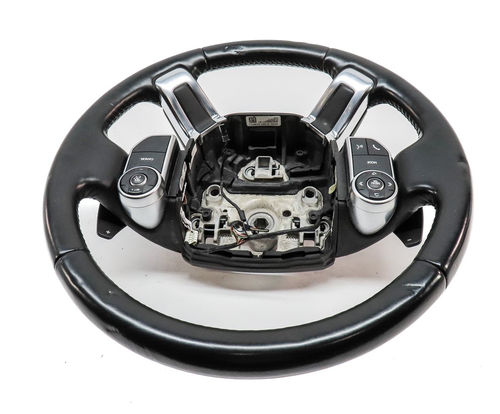Thumbnail 4: 13-22 RANGE ROVER DISCOVERY HEATED STEERING WHEEL w/SWITCHES PADDLES (BLACK)