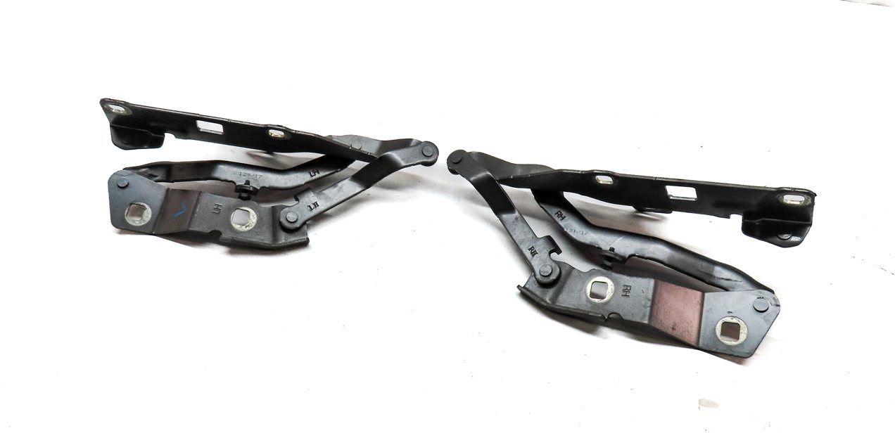 Thumbnail 1: 17-23 LAND ROVER DISCOVERY L462 FRONT LEFT & RIGHT HOOD HINGE SET (GRAY)