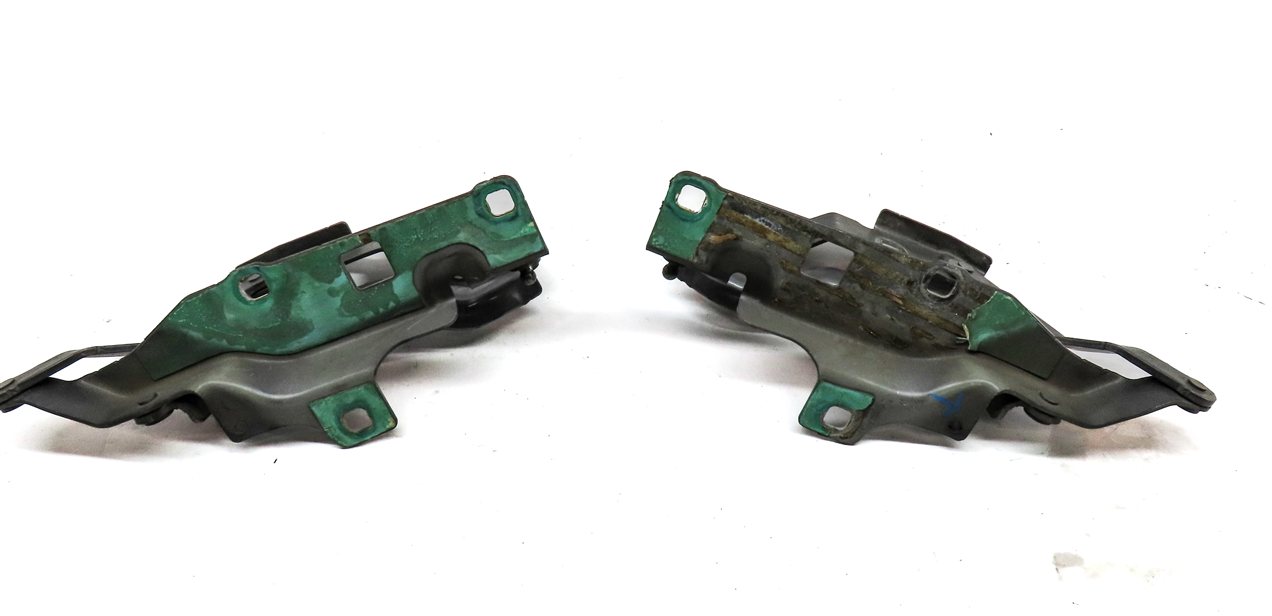 Thumbnail 4: 17-23 LAND ROVER DISCOVERY L462 FRONT LEFT & RIGHT HOOD HINGE SET (GRAY)