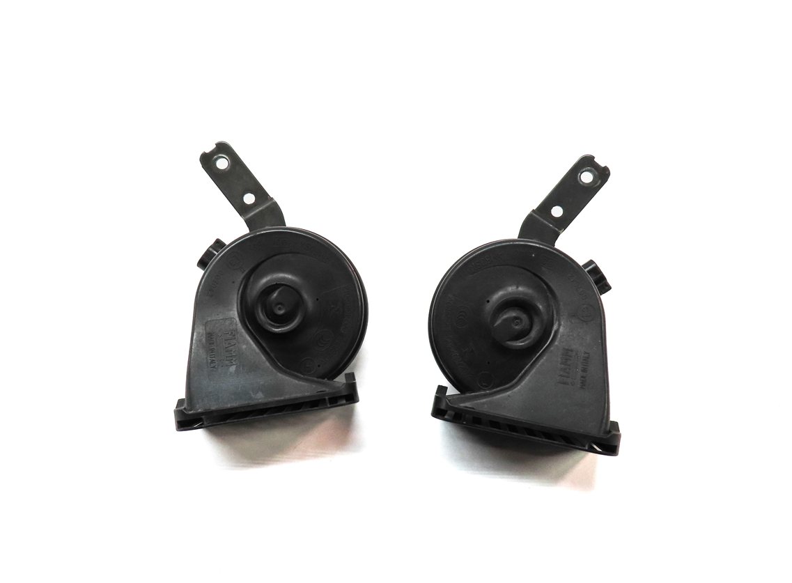 Thumbnail 2: 17-23 LAND ROVER DISCOVERY L462 FRONT HIGH LOW TONE HORN SPEAKER SET/2