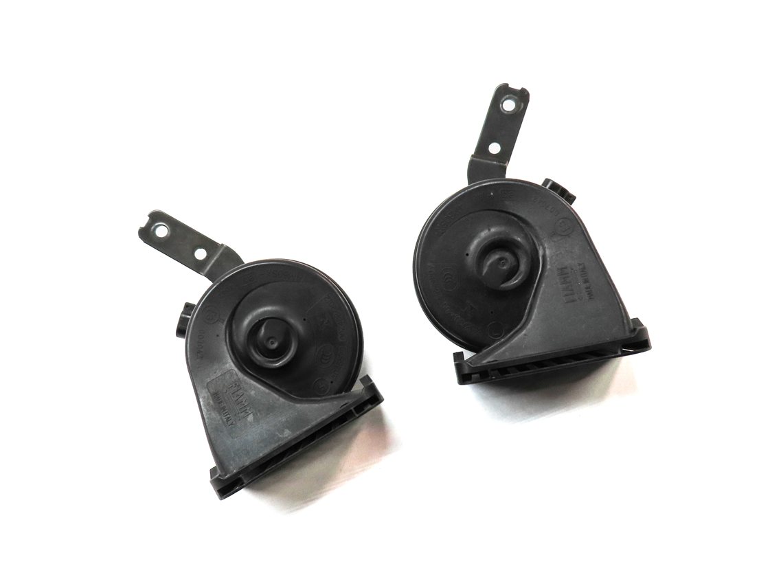 Thumbnail 3: 17-23 LAND ROVER DISCOVERY L462 FRONT HIGH LOW TONE HORN SPEAKER SET/2