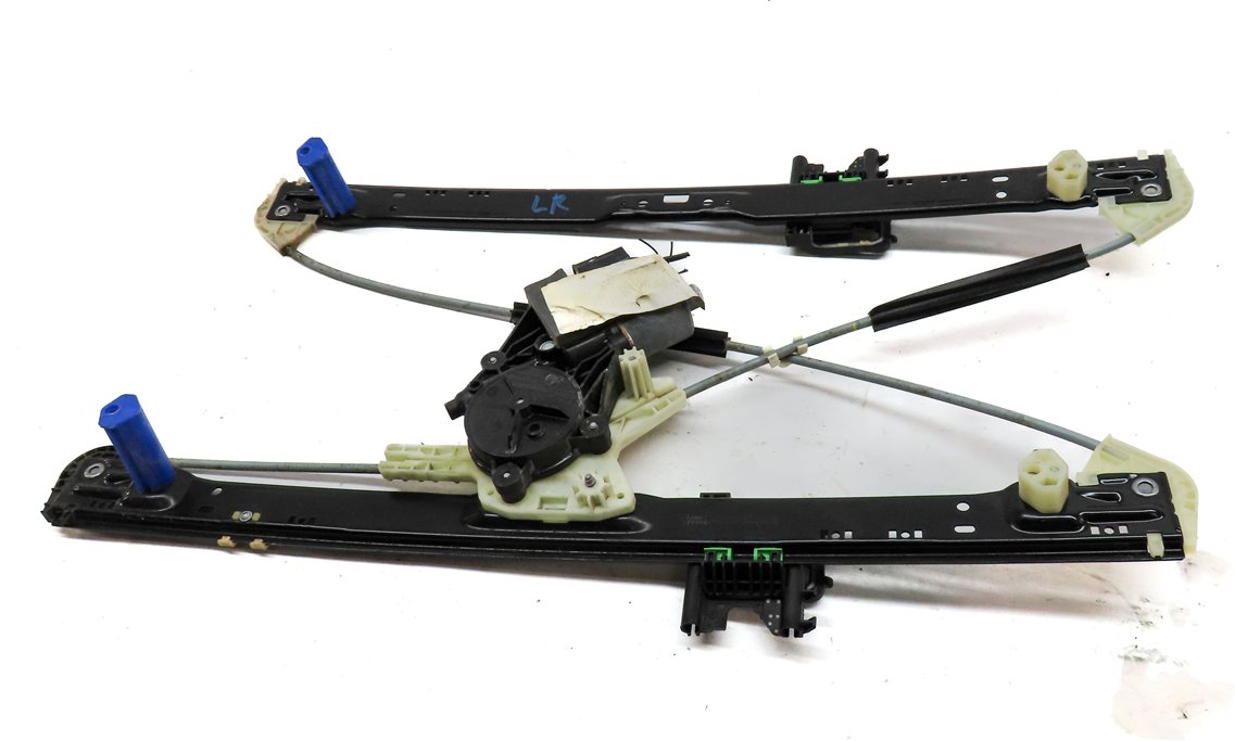 Thumbnail 7: 17-21 LAND ROVER DISCOVERY L462 REAR LEFT DOOR WINDOW REGULATOR w/ MOTOR