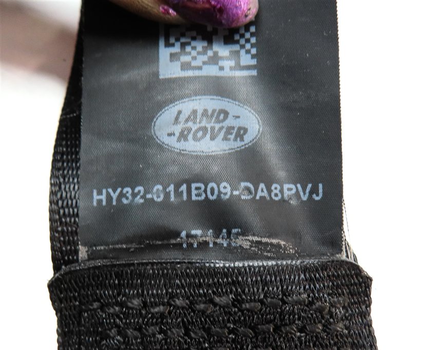 Thumbnail 6: 17-19 LAND ROVER DISCOVERY L462 FRONT LEFT DRIVER SEATBELT RETRACTOR (BLACK)