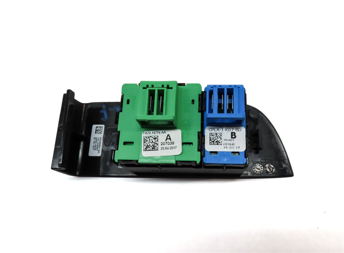 Thumbnail 5: 15-20 DISCOVERY SPORT ROVER SPORT VELAR DRIVER MEMORY SEAT SWITCH (BLACK)
