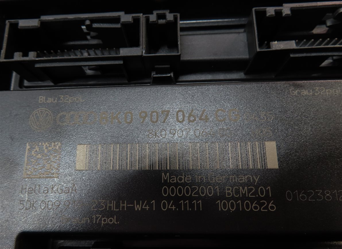 Thumbnail 22: 12 AUDI S4 B8 8K 3.0L CCBA ENGINE SPEEDOMETER IGNITION IMMOBILIZER MODULE SET/9