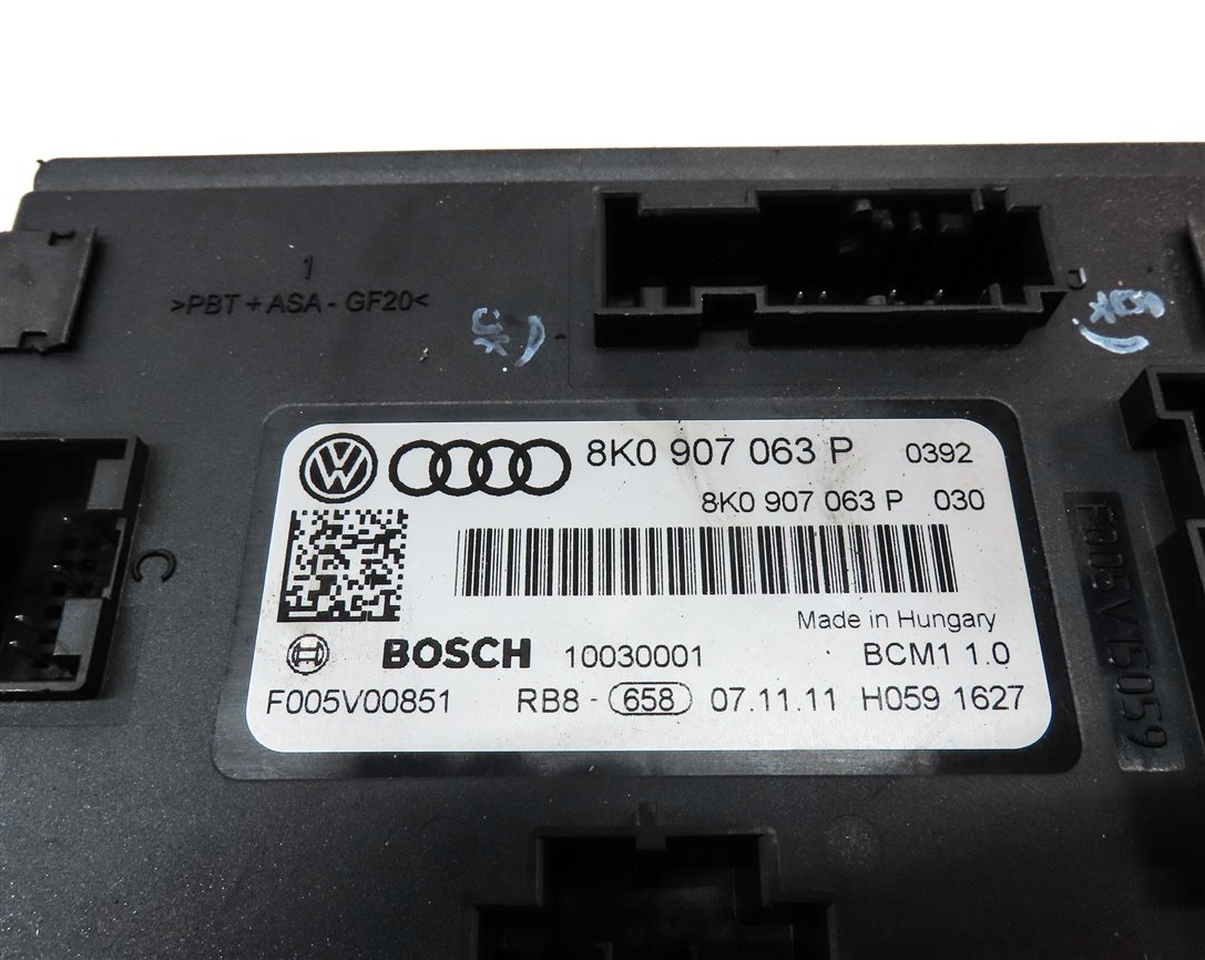 Thumbnail 23: 12 AUDI S4 B8 8K 3.0L CCBA ENGINE SPEEDOMETER IGNITION IMMOBILIZER MODULE SET/9
