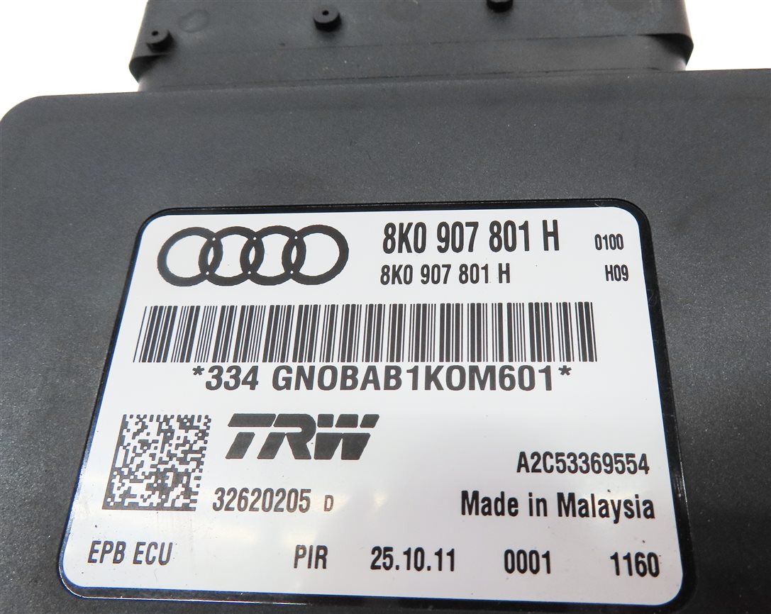 Thumbnail 4: 2008-2012 AUDI A4 S4 A5 Q5 (B8 8K 8T 8R) ELECTRONIC PARKING BRAKE CONTROL MODULE