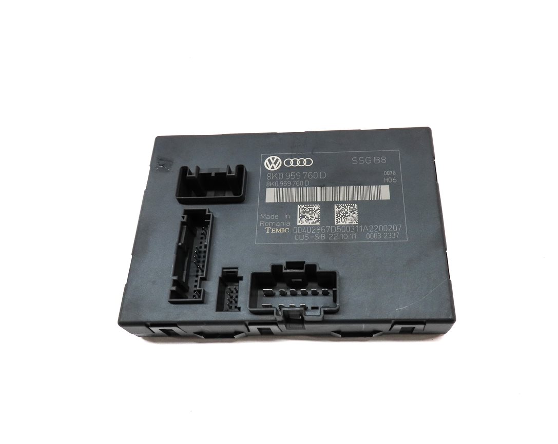 Thumbnail 2: 2012 AUDI S4 (B8 8K) FRONT LEFT DRIVER SEAT CONTROL MODULE