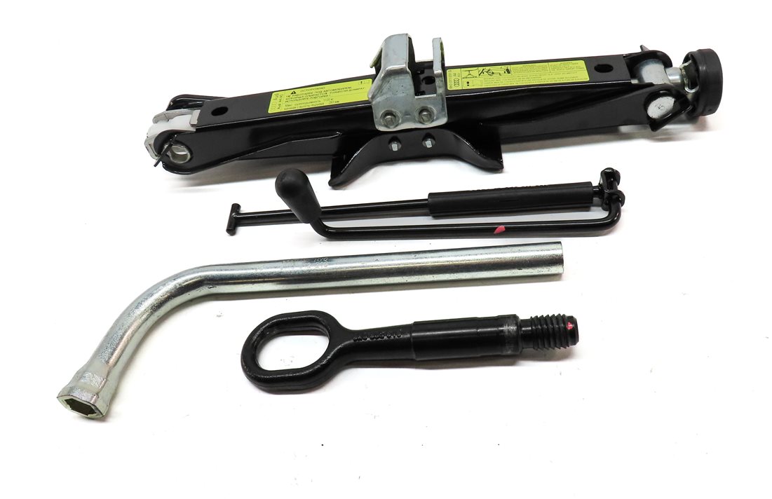 Thumbnail 2: 2012 AUDI S4 (B8 8K) EMERGENCY ROADSIDE CAR LIFT JACK LUG WRENCH TOOL KIT SET/4