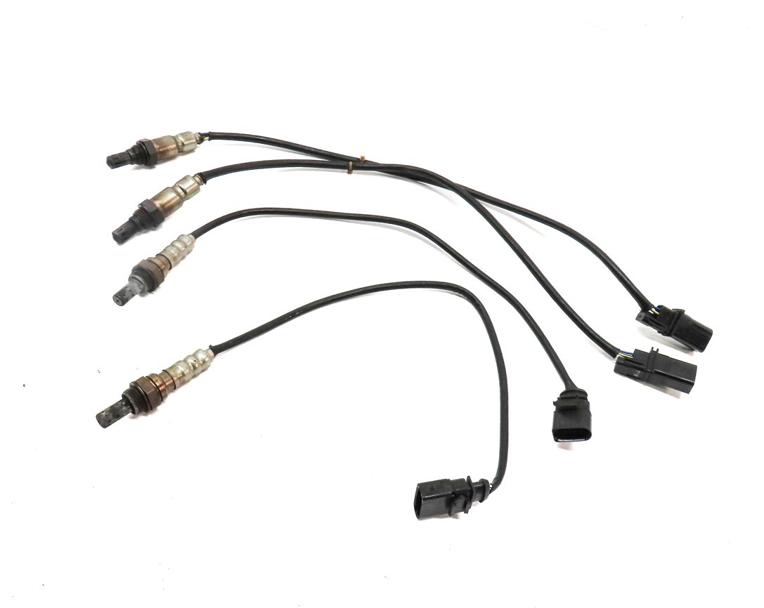 2012 AUDI S4 (B8 8K) 3.0L (CCBA) ENGINE OXYGEN O2 LAMBDA PROBE SENSOR SET/4