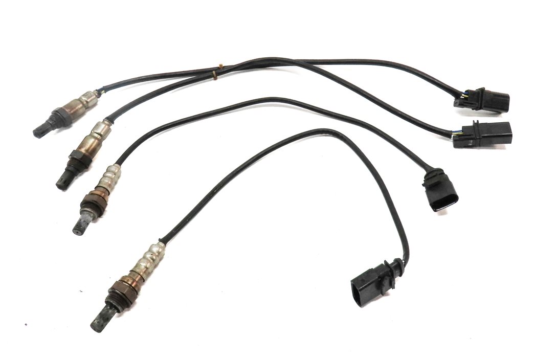 Thumbnail 2: 2012 AUDI S4 (B8 8K) 3.0L (CCBA) ENGINE OXYGEN O2 LAMBDA PROBE SENSOR SET/4