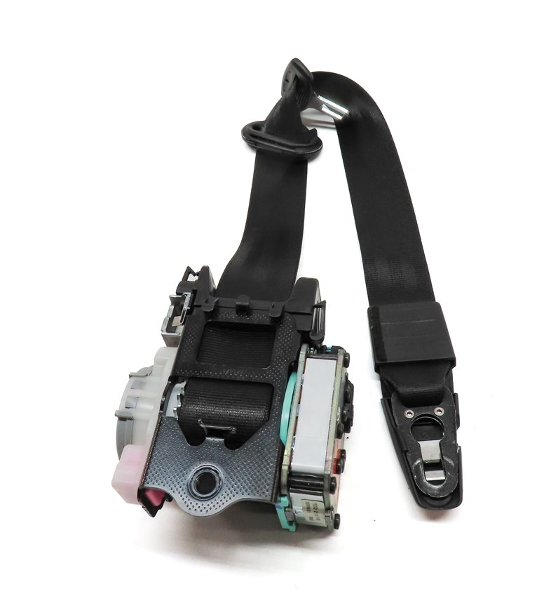 Thumbnail 4: 2009-2016 AUDI A4 S4 (B8 8K) RIGHT FRONT PASSENGER SEATBELT RETRACTOR (BLACK)