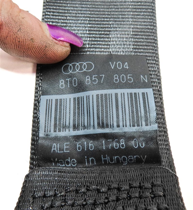 Thumbnail 5: 2012 AUDI S4 (B8 8K) REAR LEFT SEAT SEATBELT RETRACTOR (BLACK)